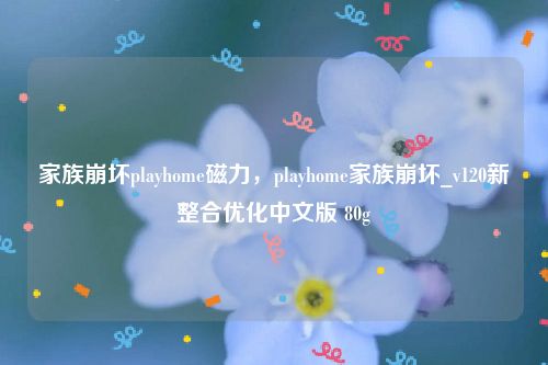家族崩坏playhome磁力，playhome家族崩坏_v120新整合优化中文版 80g